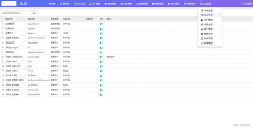 采用.net core技术框架开发的b s版区域检验管理系统 云lis